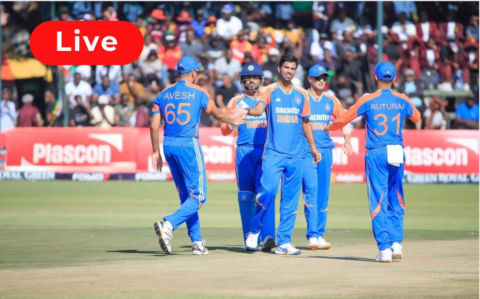 IND vs ZIM 2nd T20 Live Score: Match Updates, Highlights & Live Streaming